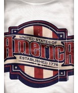 United States Of America Established1776 Tshirt Lg NWOT - $6.86 CAD