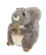 Aurora Miyoni Plush Gray Squirrel 8 Inch Plush Toy - £8.86 GBP