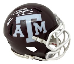 Johnny Manziel Signed Texas A&amp;M Mini Speed Helmet 12 Heisman Inscribed BAS ITP - £75.95 GBP