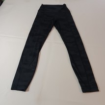 90 Degree By Reflex Women's Black & Gray Camo Leggings Size XS Measured (19×25) image 5