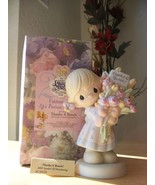 1999 Precious Moments Collectors Club “Thanks A Bunch” Figurine  - $35.00