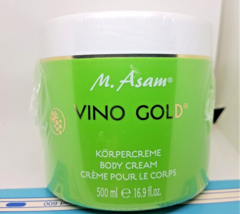 M. Asam Vino Gold (Skin Tightening Body Cream) Jumbo 16.9 Fl Oz NEW Sealed - £23.70 GBP