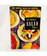 500 Tempting Salads and Dressings  Cookbook 1951 Vintage Ruth Berolzheimer - £13.31 GBP