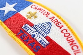 Vintage Capitol Area Council Texas Boy Scout BSA Shoulder CSP Patch - £8.79 GBP