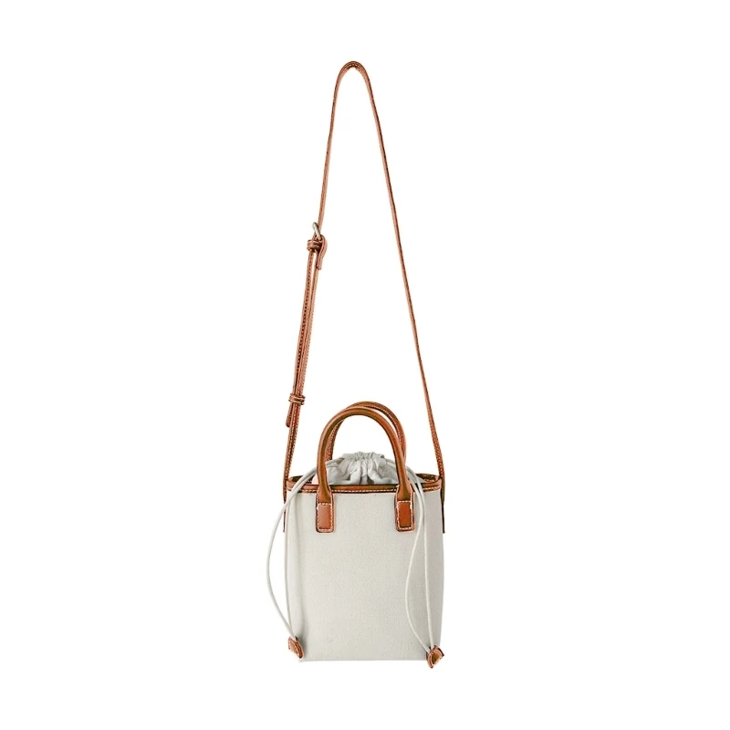 2023 NEW Bucket Bags Simple Fashion Bag  Crossbody Bag Canvas  Bag Versatile Tra - £60.19 GBP