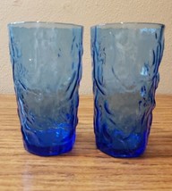 Set of 2 Seneca Glass Blue Driftwood 5&quot; Juice Glasses - $9.99