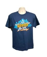 Authentic WWE 2015 Summer Slam Brooklyn New York Adult Medium Blue TShirt - $19.80