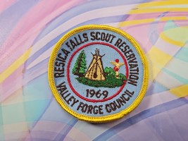 Vintage 1969 Resica Falls Scout Reservation Valley Forge Boy Scouts Patc... - $3.99