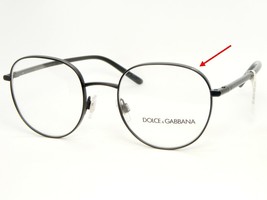 D&amp;G Dolce&amp;Gabbana Dg 1304 1106 Matte Black Eyeglasses Glasses 50-20-140mm &quot;Read&quot; - £65.90 GBP