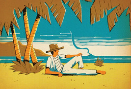 Don The Beachcomber- Donn&#39;s Escapism Postcard-Vintage Style - Opening 2023 Tiki - £7.81 GBP