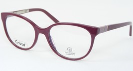 Société Des Lunetiers Crizal Talinn 2709 Rose Red Eyeglasses Glasses 53-18-140mm - $59.91