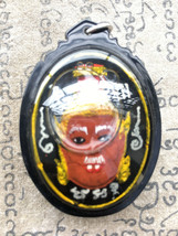 Rare! Magic Puu Ruesi Pho-Kae Pendant Talisman Rich Charm Buddha Thai Am... - $19.99