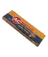 NOS AC-Delco Hot Tip Fire Ring Spark Plugs 45 3/8&quot; 14mm England Box Of 1... - $933.91 MXN