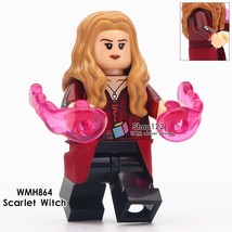 Scarlet Witch Wanda Marvel Avengers Infinity War Single Sale Minifigures Block - £2.05 GBP