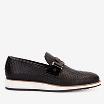 The Legacy Black Leather Men Casual Loafer Shoe image 9