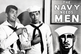 Jerry Lewis Dean Martin Sailor Beware By Navy Recruitment 24x18 Poster - £19.17 GBP