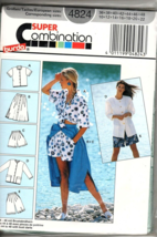 Burda Super Combination Misses 10 to 22 Shorts, Tops, Skirt and Jacket New - £10.27 GBP
