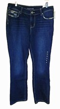 Maurices Slim Boot Jeans New Size 14 Short Mid-Rise 36 x 30&quot; - £19.61 GBP