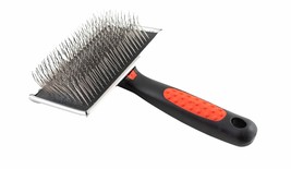 Paw Brothers Soft Pin Curved Slicker Brush for Dogs, Coated Tips, Maximu... - £14.86 GBP