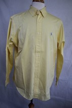 RALPH LAUREN Men&#39;s Long Sleeve Cotton  Button Down Dress Shirt 16.5 34/35 - £13.52 GBP