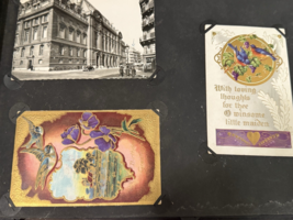 Vintage Scrapbook Lots of Vintage Cards Assorted Holidays Birthdays - $20.90