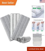 Versatile Microfiber Mop Pad Refills Compatible with Various Brands - 3 ... - $16.62