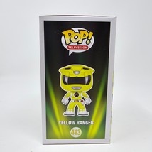 Funko Pop MMPR Power Rangers Yellow Ranger #413 Gamestop With Protector - £11.86 GBP