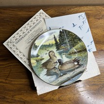 Edwin M. Knowles Living With Nature The Blue-Winged Teal - $241.11 MXN