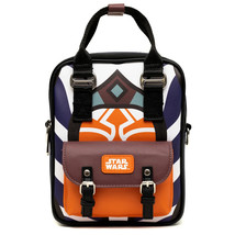 Disney Star Wars Rebels Ahsoka Tano Crossbody Vegan Faux Leather Bag Figure SW - £79.85 GBP