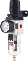 Sns 1/4&#39;&#39;Npt Compressed Air Compressor Pressure Filter Regulator Piggyba... - $50.99