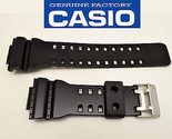 Casio ORIGINAL watch band G-Shock BLACK shiny STRAP Rubber GD-100SC GA-1... - £55.41 GBP