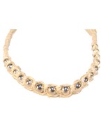 2 WOVEN HEMP NECKLACE WITH SILVER BEADS JL101 mens womens hippie jewelry... - $12.95 CAD