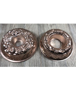 Vintage 1963 Copper Jello Mold Rose A.H.C St Louis Hong Kong And Bump Bu... - €12,89 EUR