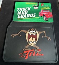 Vintage Taz Truck Mud Guards Flaps (2) Tasmanian Devil 10X14 PlastiColor - £38.51 GBP