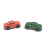 Vintage Diecast Cars Barclay Orange Green Lot Toy - $456.18 MXN
