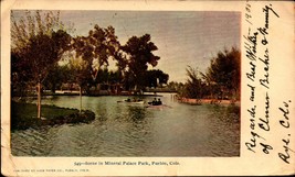 Mineral Palace Park, Pueblo, Colorado Antique 1905 Udb Postcard BK51 - £3.86 GBP