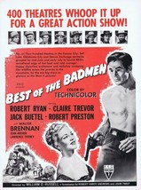 Best of the Badmen ORIGINAL Vintage 1951 9x12 Industry Ad Robert Ryan - $29.69