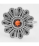 Special Sale, Beautiful Garnet Ring Size 6.5 US , Healing Stone, 925 Silver - €15,87 EUR