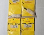 MSM Black Powder Cotton Bore Cleaning Swabs 4 Pak .50 Cal 10/32 Thread #... - $19.79