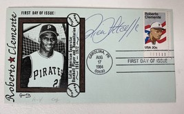 Rick Sutcliffe Signed Autographed Roberto Clemente Vintage First Day Cover FDC - £15.98 GBP