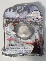 Disney Frozen 2 Fizzy Necklace Activity NEW Surprise Necklace/Charm Bead... - £7.82 GBP