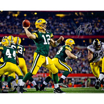 Aaron Rodgers Signed SB XLV 16x Framed Fanatics Packers Autograph Green Bay - £911.43 GBP