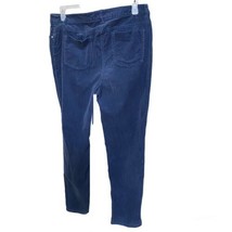 CHICO&#39;S Straight Leg Jeans Pants Womens Size 2.5 Stretch Indigo Blue Cor... - £17.52 GBP
