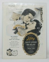 Vintage Print Ad for Kitty Movie Paulette Goddard Ray Milland &quot;Kitty&quot; - £5.74 GBP