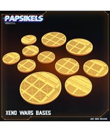 3D Printed Papsikels August 2023 - Xenowars Genesis Xenowars Bases Set 2... - $475.67 MXN