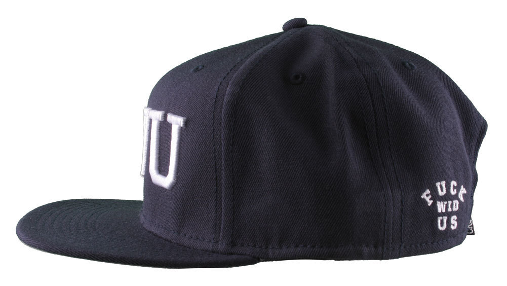 Crooks & Castles F. W. U Fu K With US Azul Marino Ajustable Gorra Béisbol Nwt Item image 5