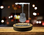 LED Base included | Acoustic Guitar 3D Engraved Crystal 3D Engraved Crystal - $25.99+