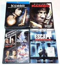 Sylvester Stallone 9 Movie Lot: Demolition Man, Over The Top, Rambo 1-4 &amp;... - £13.00 GBP