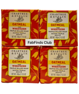 4x Crabtree &amp; Evelyn Oatmeal Bar Soap Triple Milled 3.5oz each - $332.91 MXN