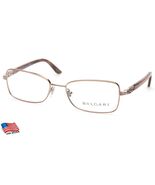 NEW BVLGARI 2133-B 266 LIGHT COPPER EYEGLASSES FRAME 52-17-135mm B32mm Italy - $142.09